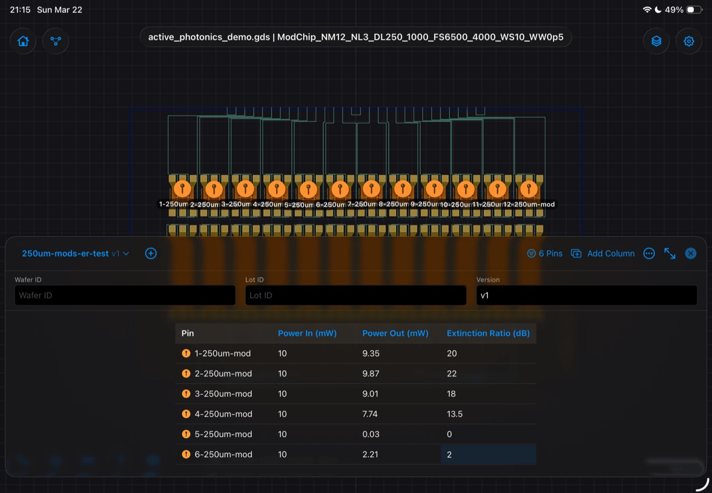 Lumicron on iPad — screenshot 4