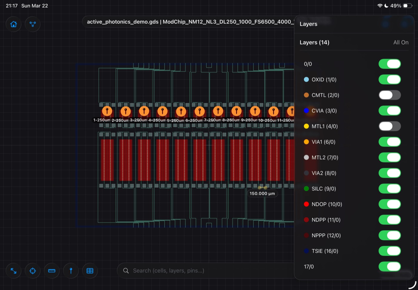 Lumicron on iPad — screenshot 5